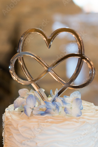 Beautiful Colorful Sweet Wedding Cake Cupcake Decor Closeup Image at Event Space