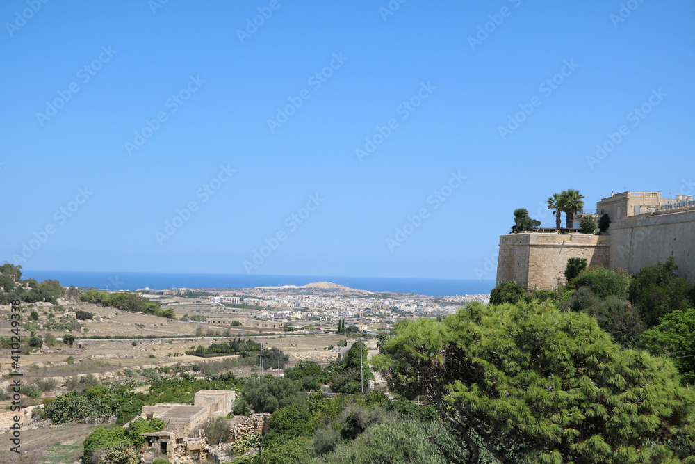 View from Mdina, Malta