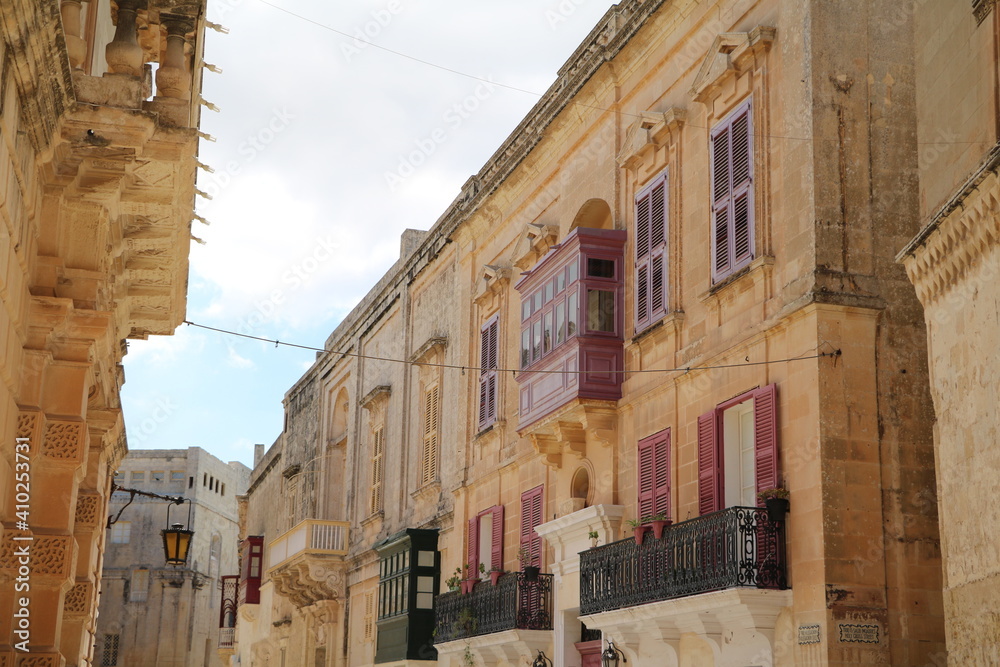 Architecture in Mdina, Malta