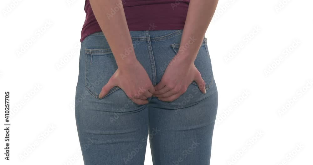 Girl Fart In Jeans