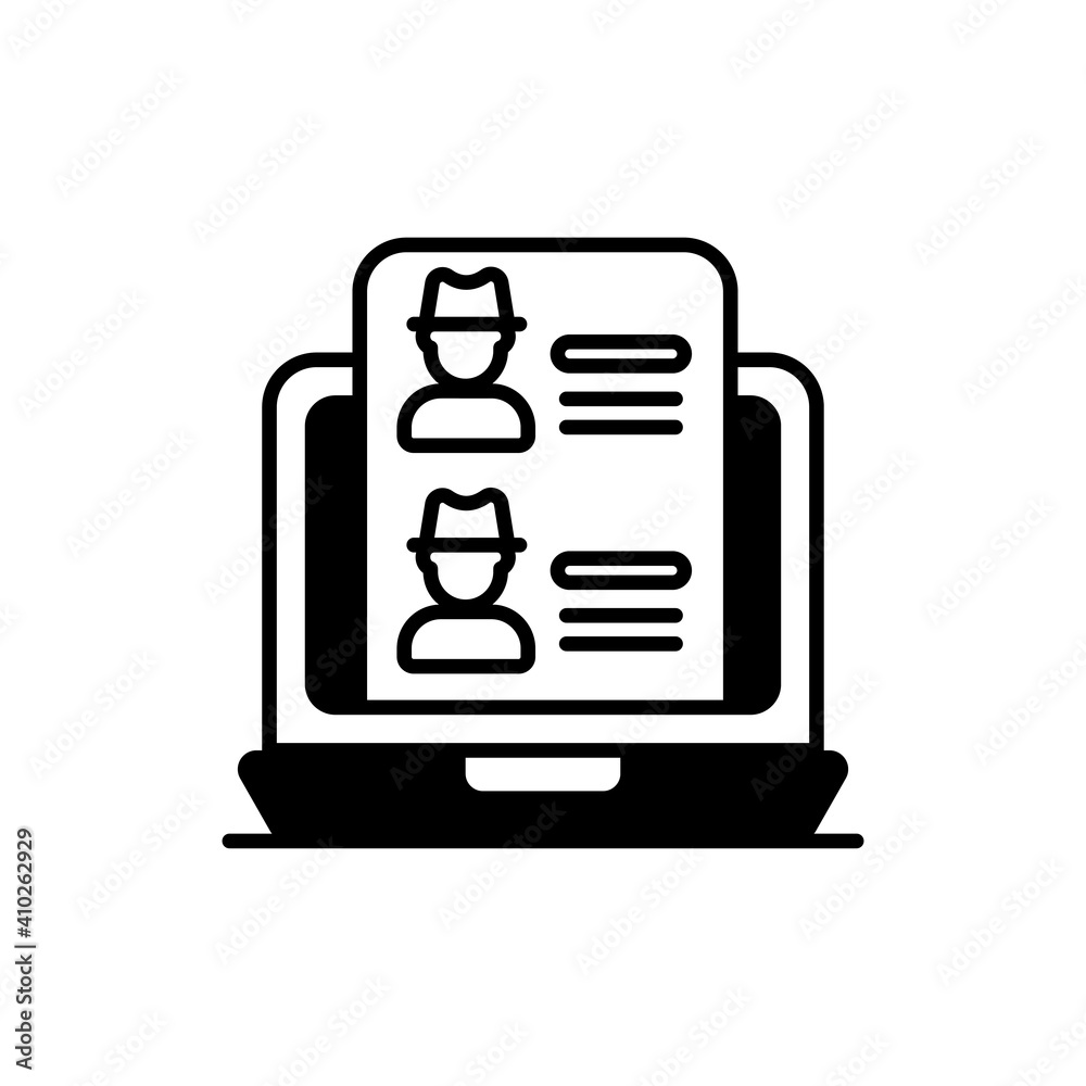 Monitor screen vector icon style illustration. EPS 10 file Monitor screen vector icon style illustration. EPS 10 file