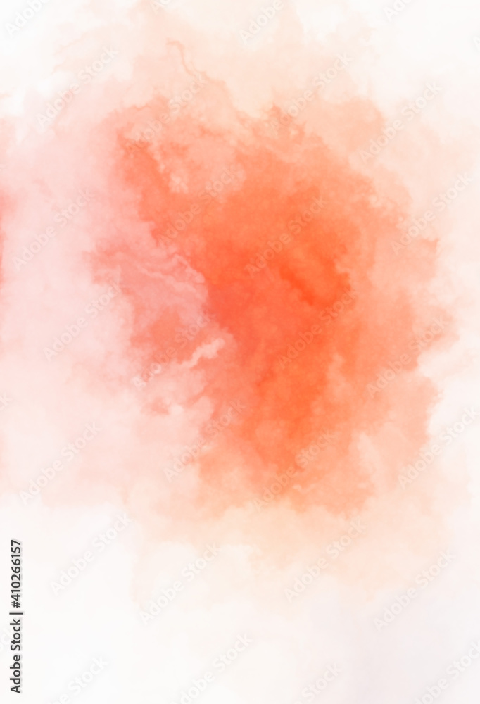 Fototapeta premium Watercolor painted background. Abstract Illustration wallpaper. Brush stroked painting. 2D Illustration.