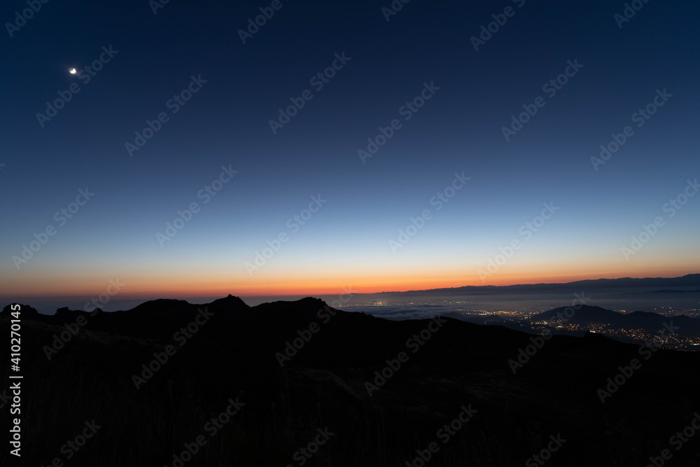 Obraz premium evening sky