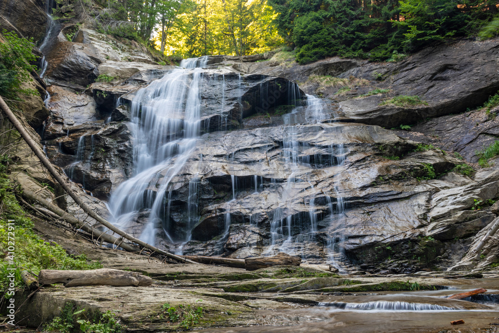 Fototapeta premium waterfall in the forest