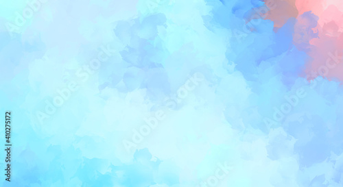 Abstract background of colorful brush strokes. Brushed vibrant wallpaper. Painted artistic creation. Unique and creative illustration.