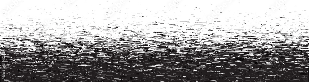 Black and White Distressed Overlay. Halftone Background. Gradient Grunge Texture. Halftone Background. Vector illustration.