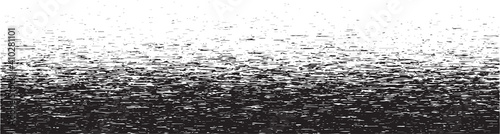 Black and White Distressed Overlay. Halftone Background. Gradient Grunge Texture. Halftone Background. Vector illustration.