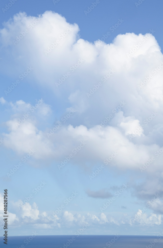 Cloudy sky over sea Cloudy sky over sea