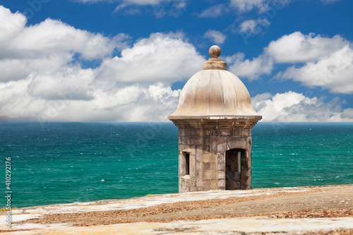 Morro Castle, Old weathered watchtower photo