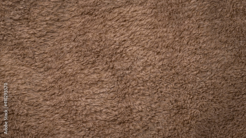 茶色いファーの背景テクスチャー