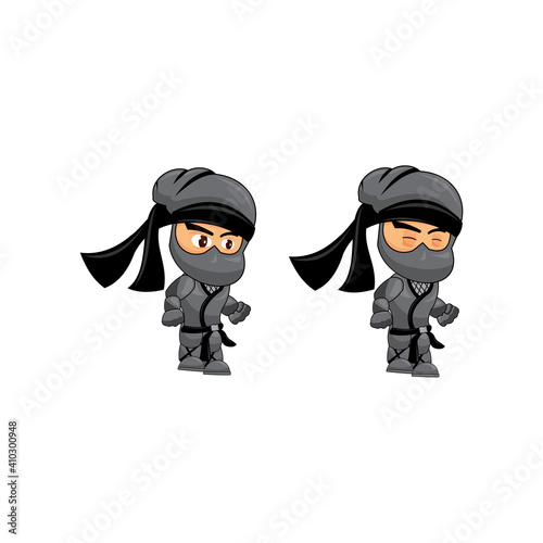Ninja Game Sprites Idle  Suitable for side scrolling, action, and adventure game
