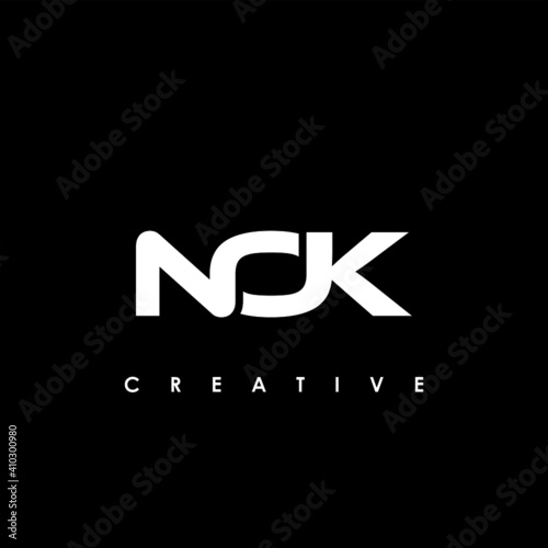 NOK Letter Initial Logo Design Template Vector Illustration