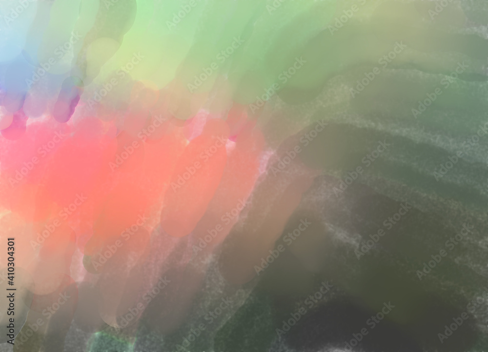 Modern painting of soothing brush strokes resembling alcohol inks. Watercolor abstract painting with pastel colors for poster, wall art, banner, card, book cover or packaging. Modern painting of soothing brush strokes resembling alcohol inks. Watercolor abstract painting with pastel colors for poster, wall art, banner, card, book cover or packaging.