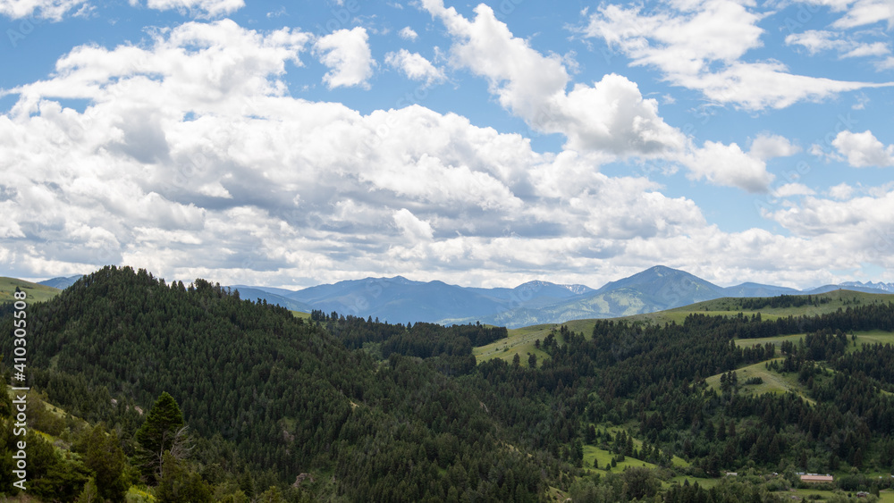 Big Sky Montana Landscape, 2021 Mountain Views