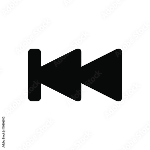Fast backward arrow icon