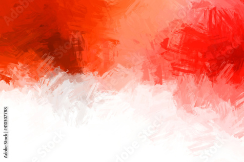 Modern art. Brushed Painted Abstract Background. Brush stroked painting. Strokes of paint. 2D Illustration.