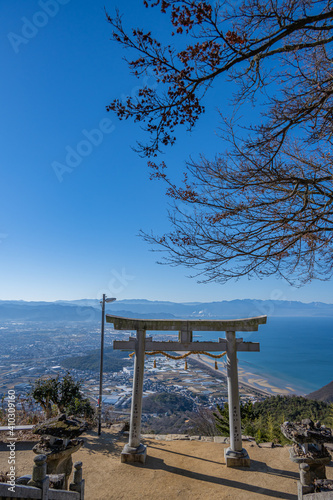 高屋神社 - 天空の鳥居 © 晃一 角田