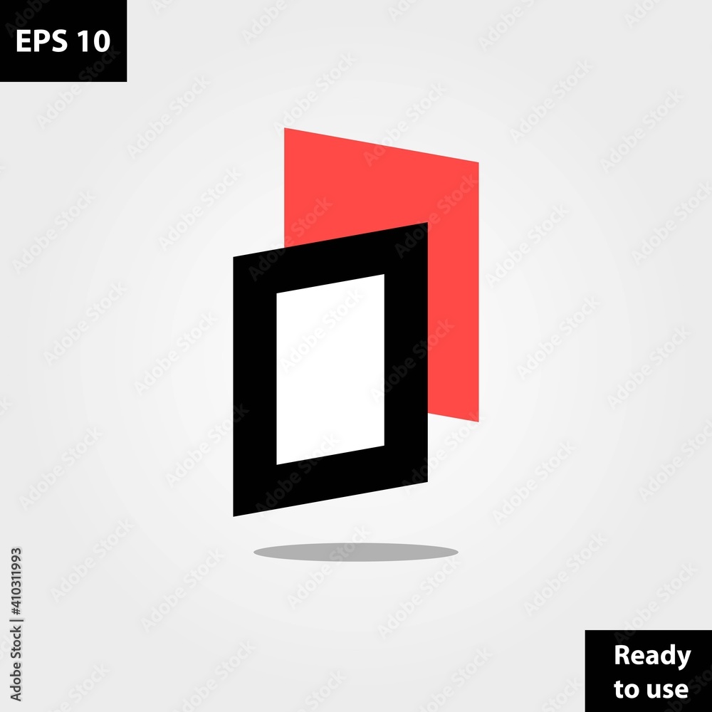 Paper layer logo company, logo vector template design. Ready to use, easy for edit. Paper layer logo company, logo vector template design. Ready to use, easy for edit.
