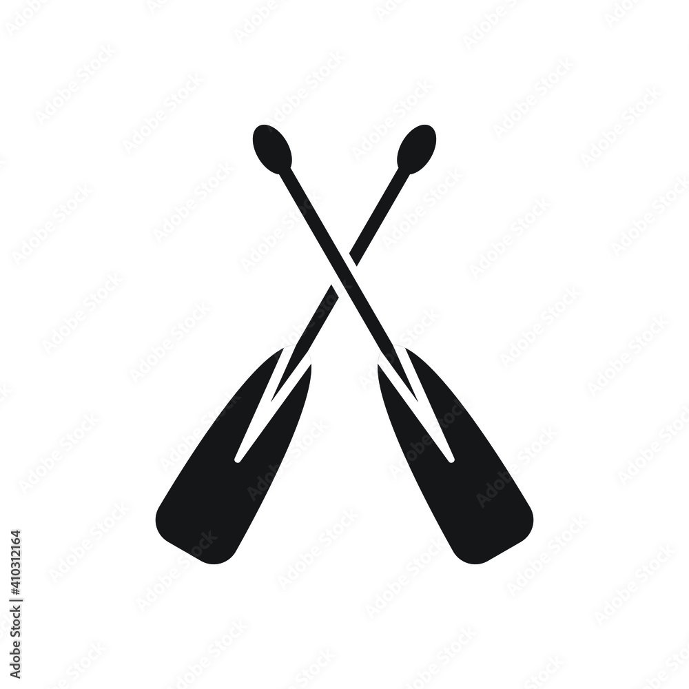 Paddle icon design. vector illustration Paddle icon design. vector illustration