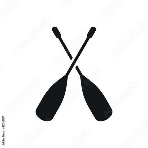 Paddle icon design. vector illustration