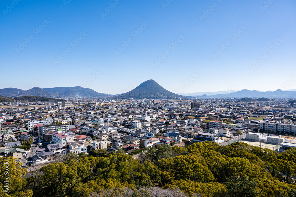 丸亀城からの眺望