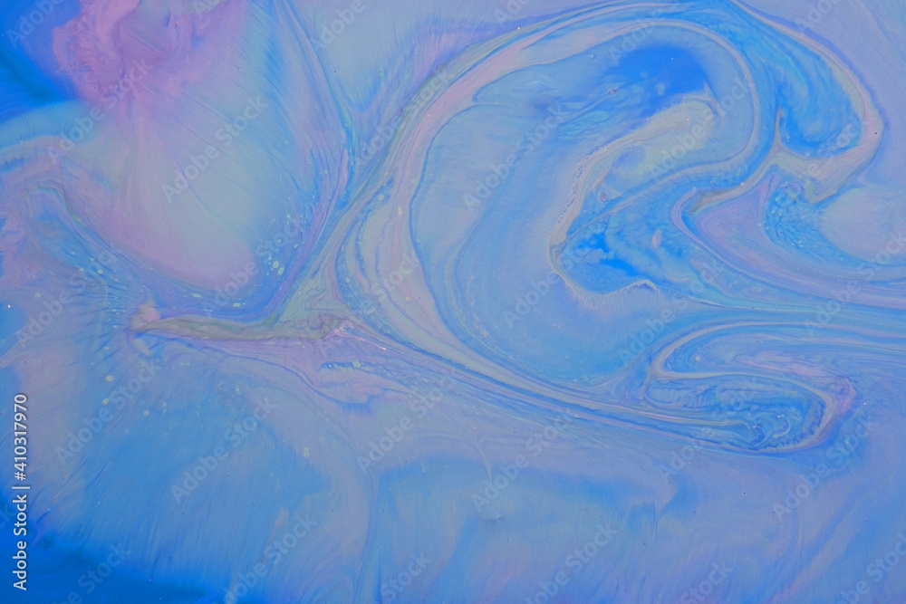 Fototapeta premium Mixture of acrylic paints. Abstract painting background, Inkscape concept