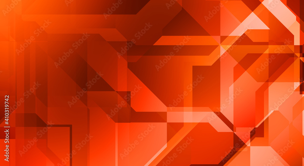 Trendy geometric abstract background in minimalistic flat style with dynamic composition.