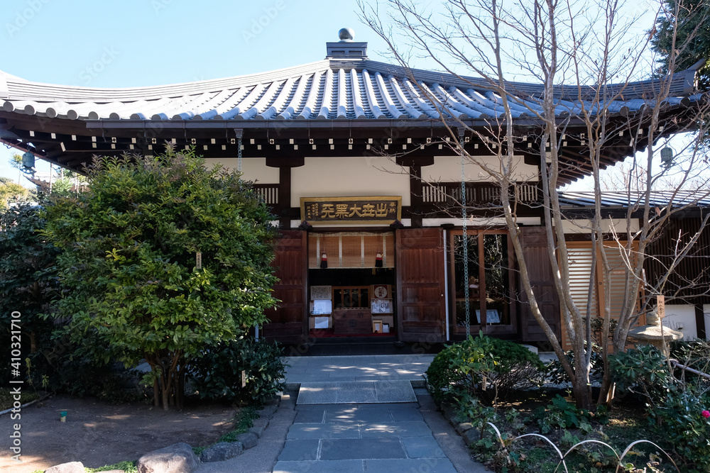 Obraz premium 神奈川県鎌倉市 長谷寺 大黒堂