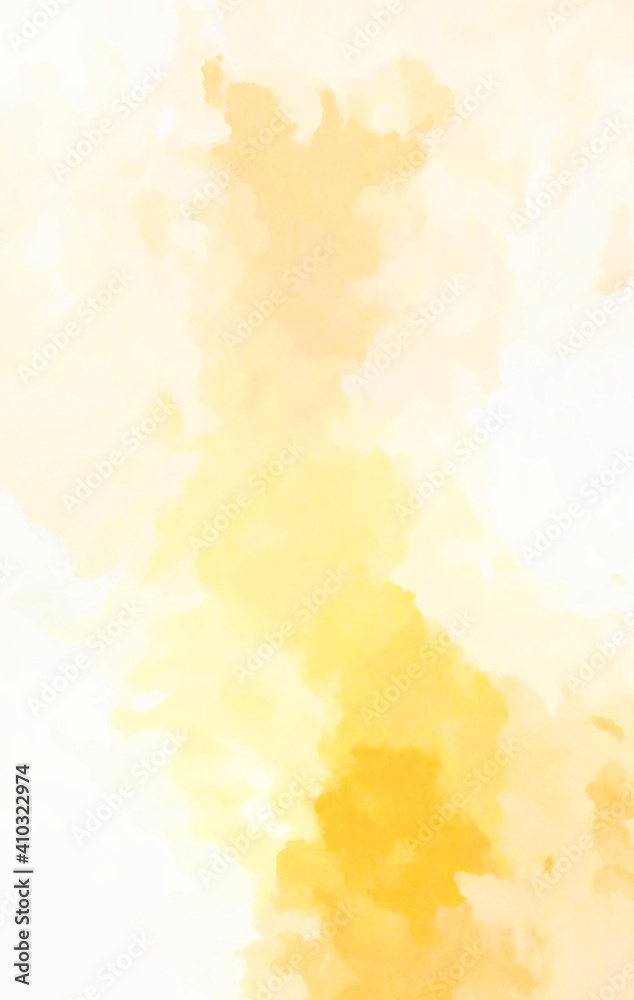 Watercolor painted background. Abstract Illustration wallpaper. Brush stroked painting. 2D Illustration.