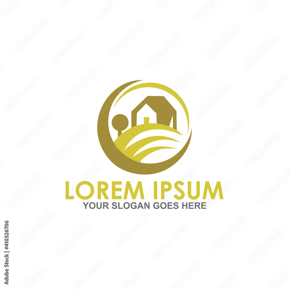 home farm vector , agriculture logo home farm vector , agriculture logo