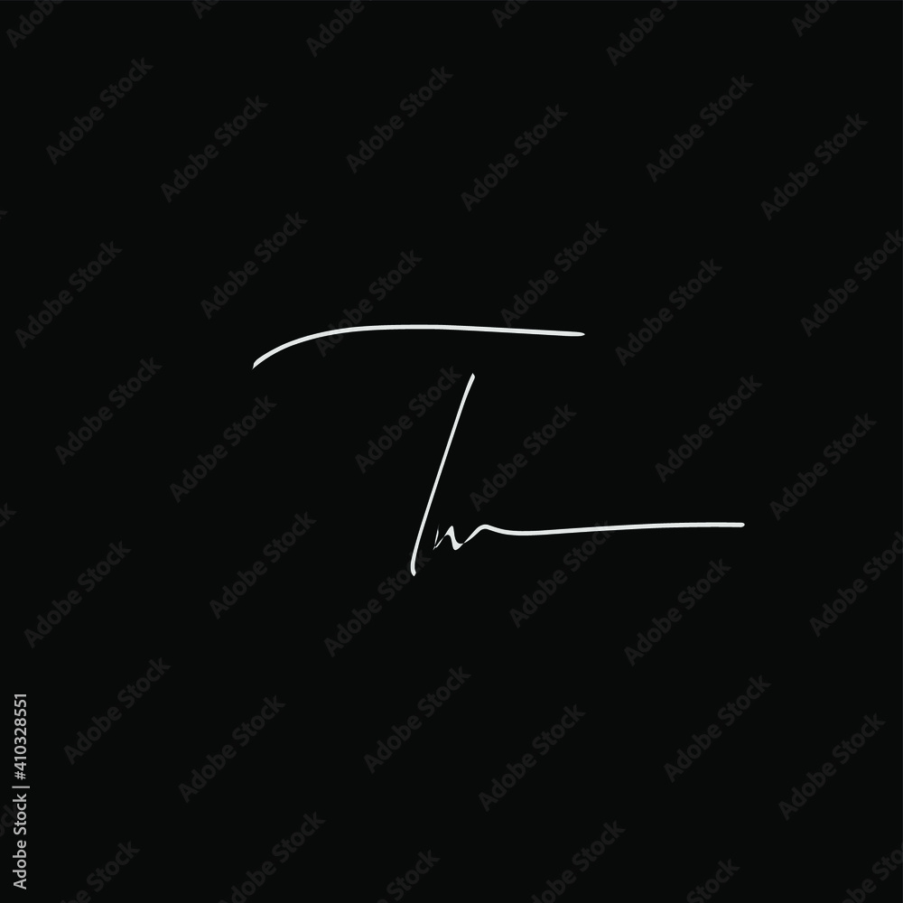 TW t w Initial handwriting creative fashion elegant design logo Sign Symbol template vector icon TW t w Initial handwriting creative fashion elegant design logo Sign Symbol template vector icon