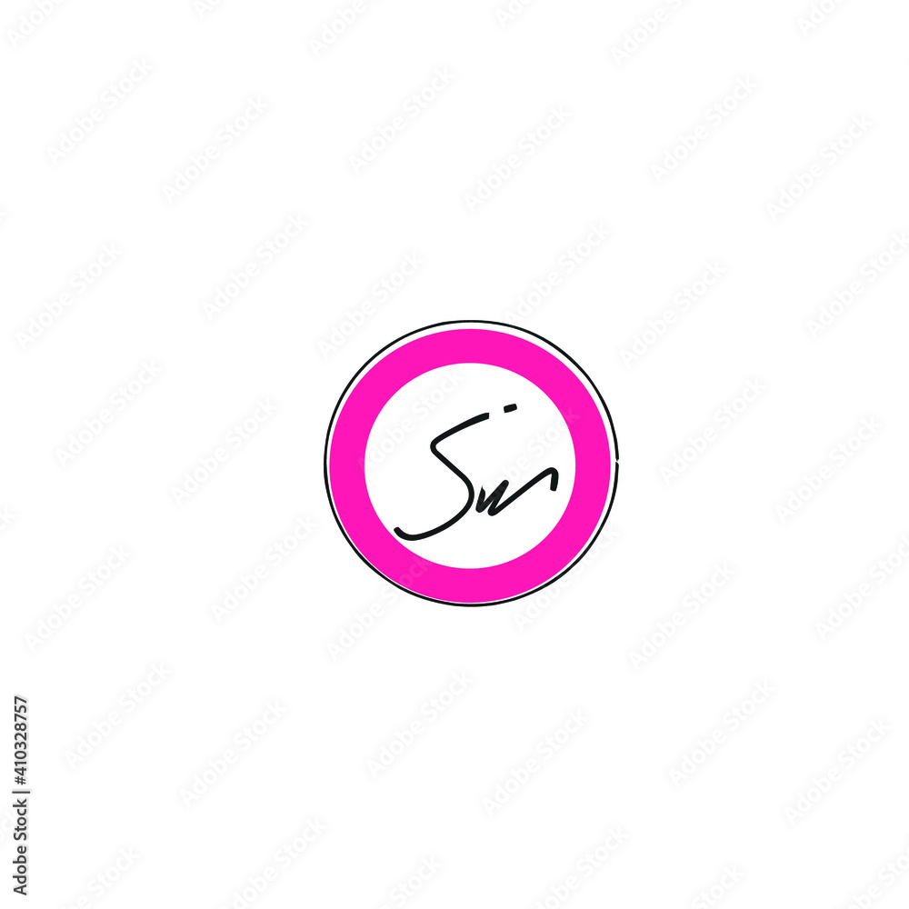 SW s w Initial handwriting creative fashion elegant design logo Sign Symbol template vector icon SW s w Initial handwriting creative fashion elegant design logo Sign Symbol template vector icon