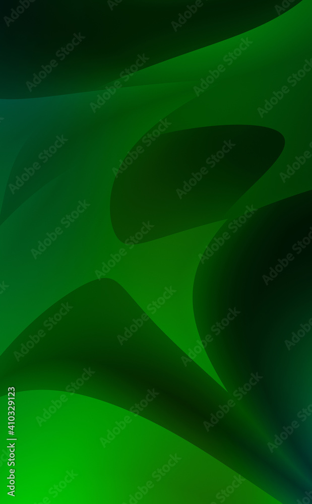 Fototapeta premium Abstract background. Colorful wavy design wallpaper. Creative graphic 2d illustration. Trendy fluid cover with dynamic shapes flow.