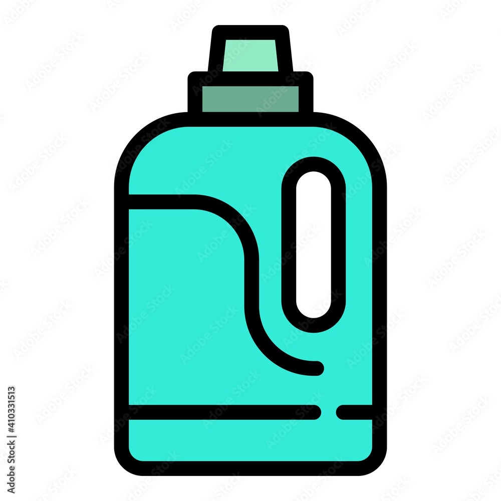 Cleaner bottle icon. Outline cleaner bottle vector icon for web design isolated on white background Cleaner bottle icon. Outline cleaner bottle vector icon for web design isolated on white background