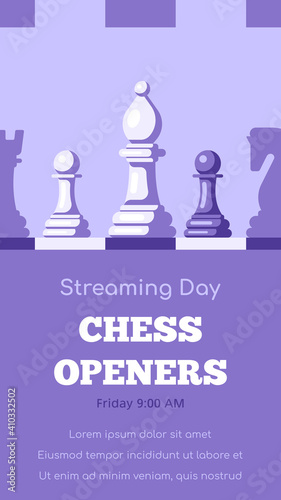 Modern Trendy Story Template for Chess Streaming