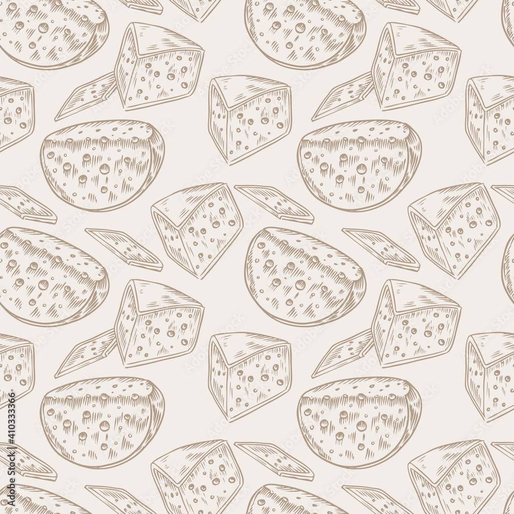 Cheese seamless pattern Cheese seamless pattern