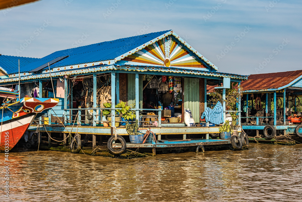 Floating village, Cambodia, Tonle Sap, Koh Rong island. Floating village, Cambodia, Tonle Sap, Koh Rong island.