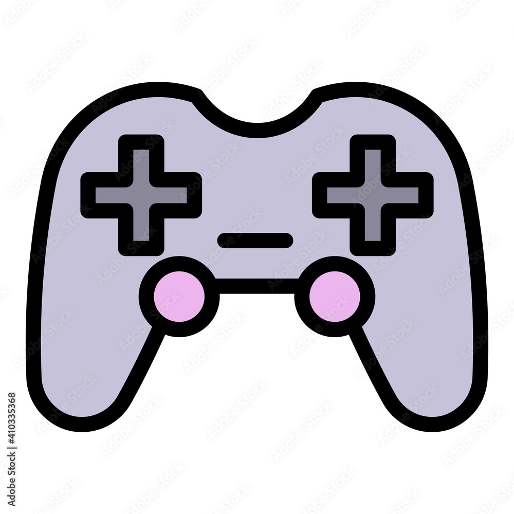 Video joystick icon. Outline video joystick vector icon for web design isolated on white background Video joystick icon. Outline video joystick vector icon for web design isolated on white background