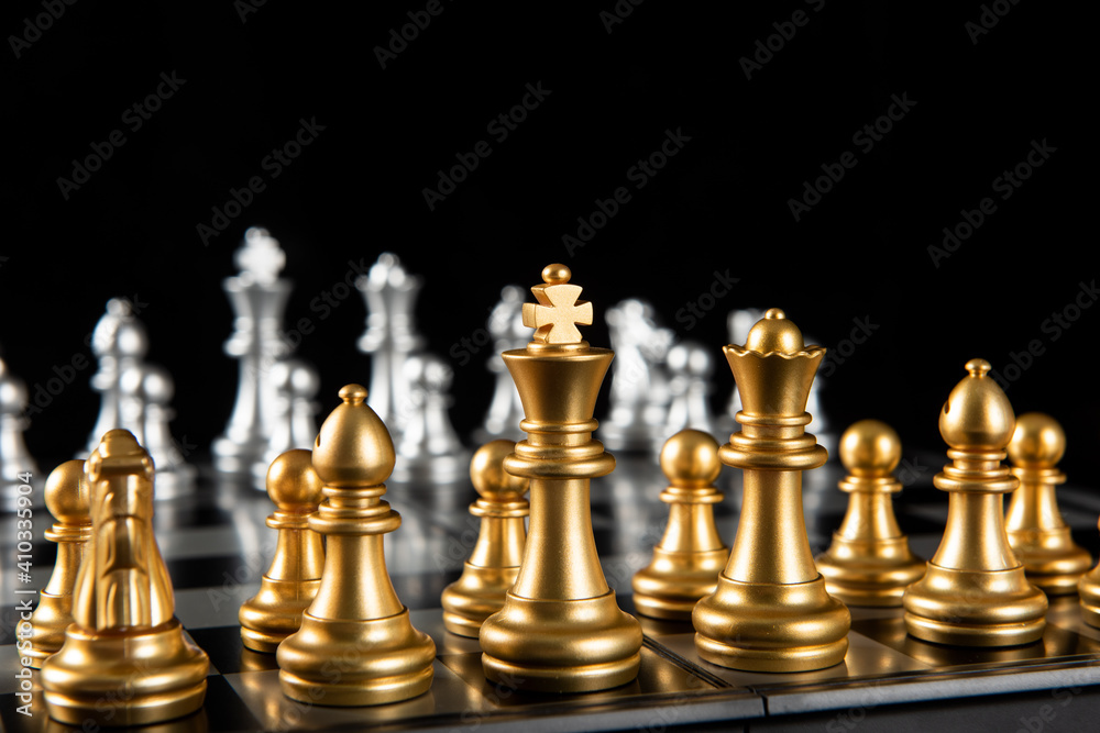 chess board game for ideas and competition and strategy, business success concept chess board game for ideas and competition and strategy, business success concept