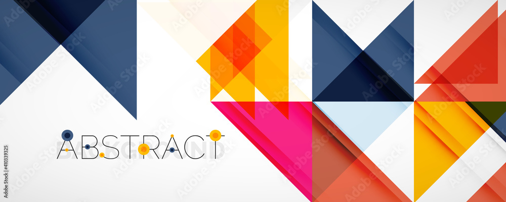 Set of vector triangle geometric backgrounds. Vector illustration for covers, banners, flyers and posters and other designs Set of vector triangle geometric backgrounds. Vector illustration for covers, banners, flyers and posters and other designs