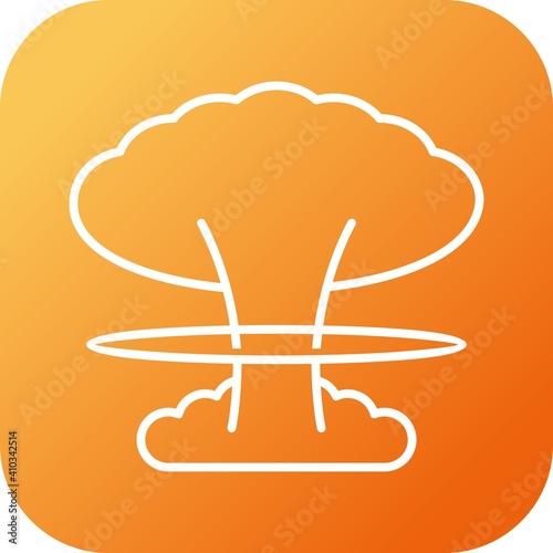 Unique Explosion Vector Line Icon