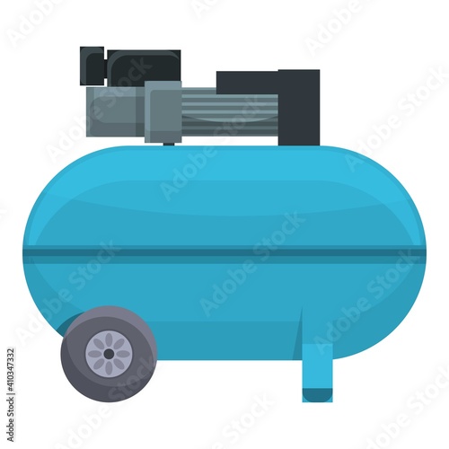 Cold compressor icon. Cartoon of cold compressor vector icon for web design isolated on white background