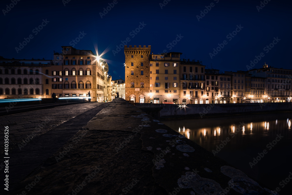 Long exposure of Florence by night
