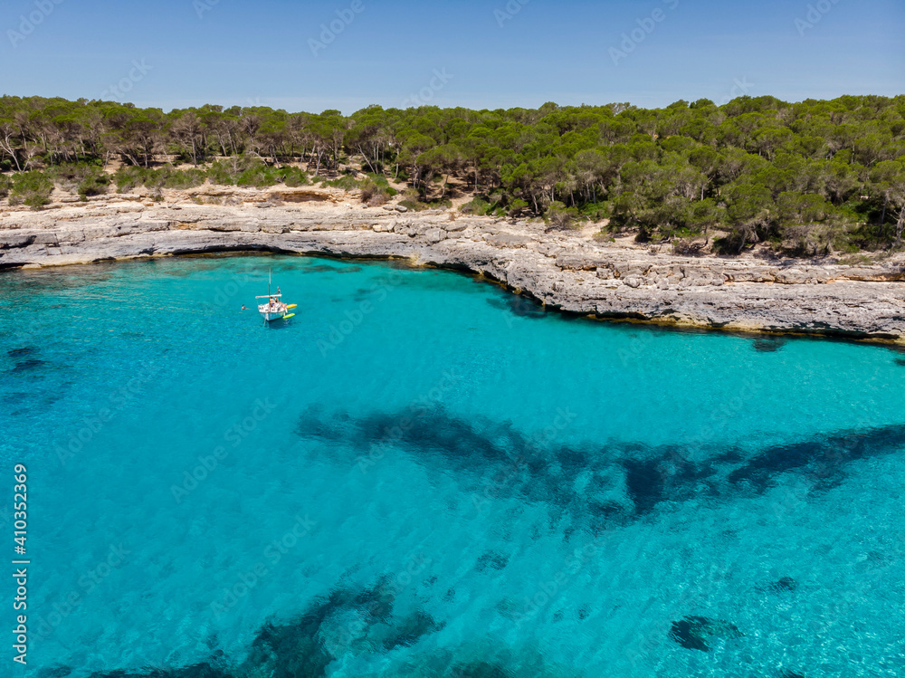 Calo des Borgit, Santanyi, Parc Natural de Mondragó, Mallorca, Balearic Islands, Spain Calo des Borgit, Santanyi, Parc Natural de Mondragó, Mallorca, Balearic Islands, Spain