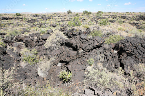 Valley of Fires Recreation Area in Tularosa Valley, New Mexico, USA photo