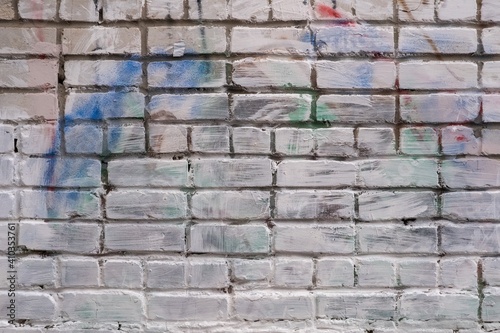 Wall brick texture old back...