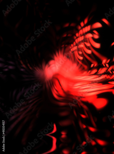 Light particle trails. Light explosion star with glowing particles and lines. Beautiful moving abstract rays background.