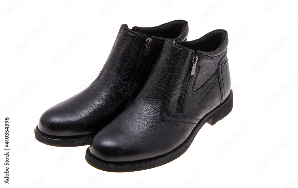 leather mens shoes isolated leather mens shoes isolated