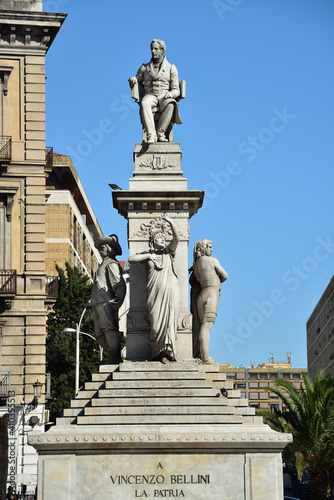 Denkmal von Vincenzo Bellini in Catania | Sizilien