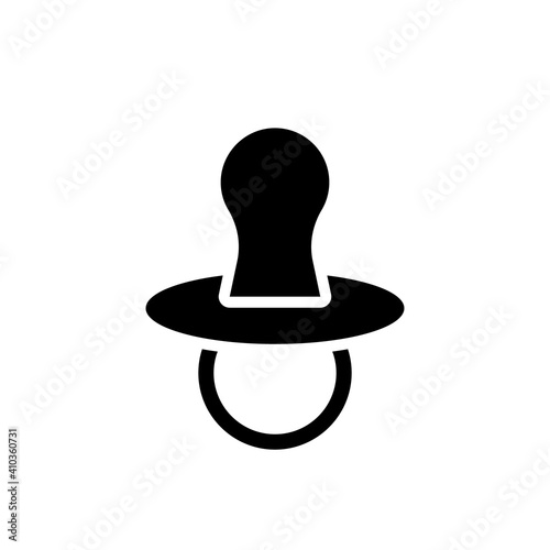 Baby pacifier - icon
